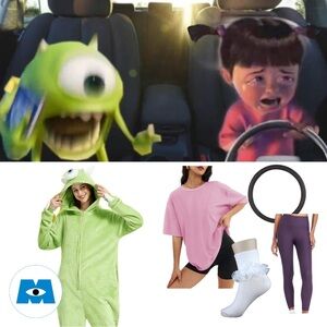 Monsters Inc Halloween Couples Costume